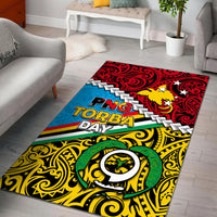 PNG Torba Day Area Rug Happy Day LT6 Art - Polynesian Pride