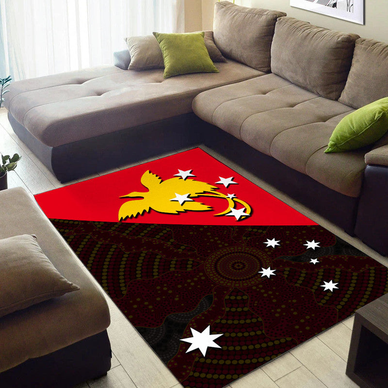 Papua New Guinea And Australia Area Rug LT6 - Polynesian Pride