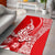 Hawaiian Shark Polynesian Area Rug Vibe Red Style LT6 Red - Polynesian Pride