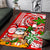 Hawaii Mele Kalikimaka Santa Claus Beach Area Rug LT6 - Polynesian Pride