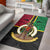 Vanuatu Area Rug Tribal Vanuatu Coat Of Arms Flag Style LT9 Black - Polynesian Pride