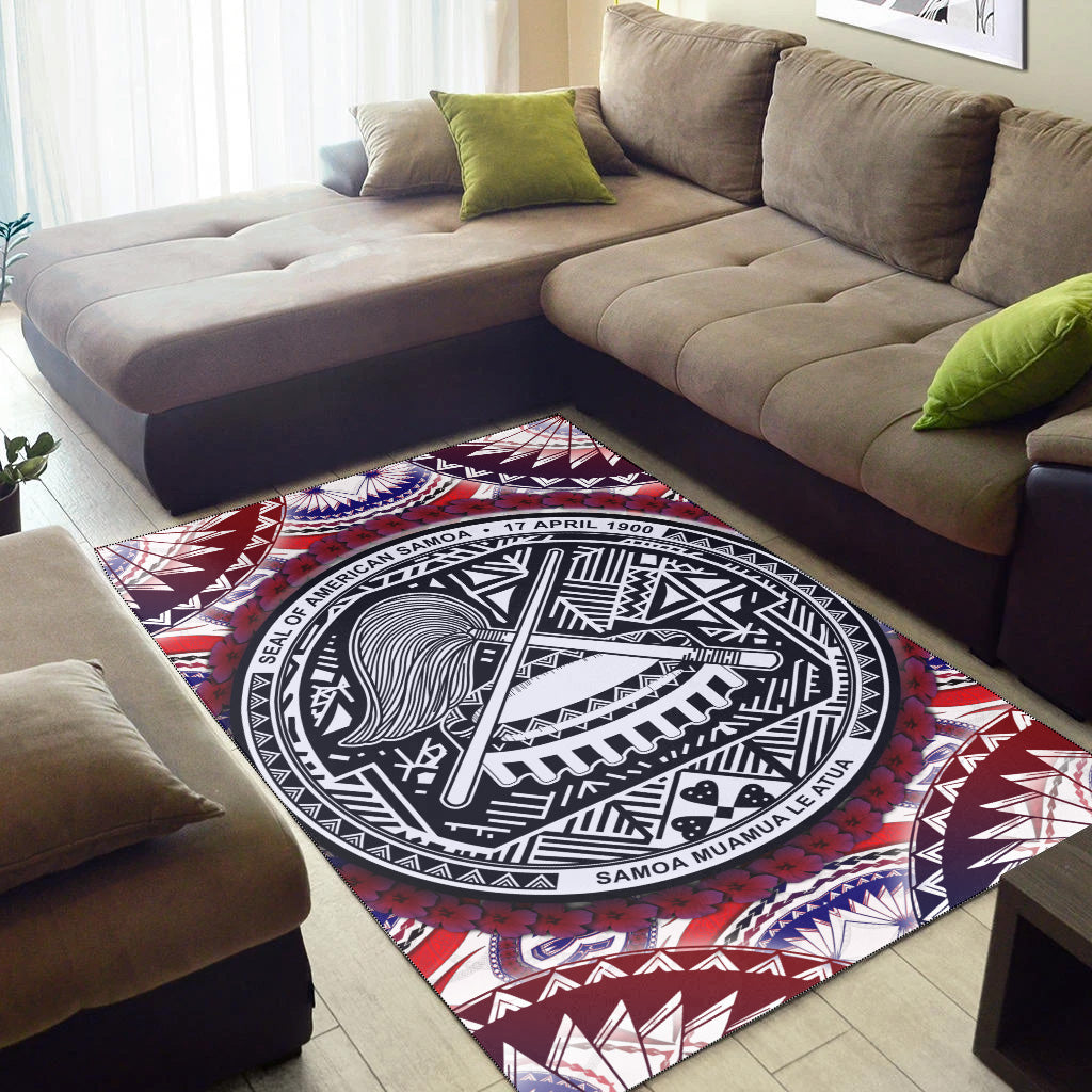 American Samoa Area Rug Artsy Style LT9 - Polynesian Pride