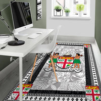 Fiji Area Rug Black Style No.1 LT6 - Polynesian Pride