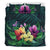 Hawaiian Bird Of Paradise Hibiscus Palm Leaves Polynesian Bedding Set - Polynesian Pride