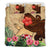 Hawaiian Hula Girl And Hibiscus Polynesian Bedding Set - Polynesian Pride