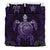 Maori Turtle Bedding Set Violet - Polynesian Pride