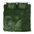 Hawaiian Hibiscus Polynesian Turtle Background Green Bedding Set - Polynesian Pride