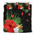 Hawaiian Hibiscus Plumeria Palm Monstera Polynesian Bedding Set - Polynesian Pride