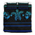 Hawaiian Turtle Hibiscus Black And Blue Bedding Set - Color Style - Polynesian Pride