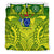 Cook Islands Duvet Cover Set - Cook Islands Coat Of Arms Kuki Arirani Premium Green - Polynesian Pride