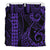 Hawaiian Map Polynesian Bedding Set Purple - Polynesian Pride