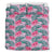 Hawaiian Tropical Flowers Palm Leaves Hibiscus Strips Polynesian Bedding Set - Polynesian Pride