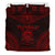 Tuvalu Polynesian Chief Duvet Cover Set - Red Version - Polynesian Pride