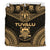 Tuvalu Polynesian Chief Duvet Cover Set - Gold Version - Polynesian Pride