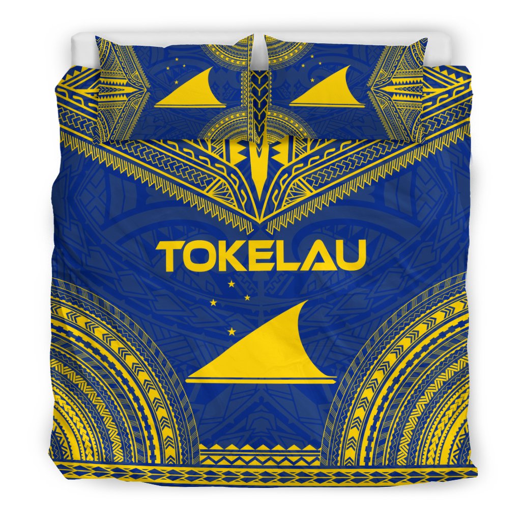 Tokelau Flag Polynesian Chief Duvet Cover Set - Polynesian Pride