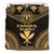 Kanaka Maoli Polynesian Chief Duvet Cover Set - Gold Version - Polynesian Pride