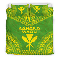 Kanaka Maoli Flag Polynesian Chief Duvet Cover Set - Polynesian Pride