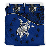 Cook Islands Bedding Set Dark Blue - Polynesian Pride