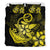 Hawaiian Anchor Plumeria Hamerhead Shark Polynesian Bedding Set - Yellow - Polynesian Pride