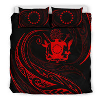 Cook Islands Bedding Set - Red - Frida Style - Polynesian Pride
