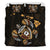 Hawaiian Map Turtle Ohana Hibiscus Kakau Polynesian Bedding Set - Polynesian Pride