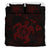 Hawaiian Map Kanaka Hibiscus Turtle Red Polynesian Bedding Set - Polynesian Pride