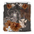 Kanaka Maoli (Hawaii) Bedding Set - Hibiscus Turtle Tribal Brown - Polynesian Pride