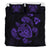 Hawaiian Map Turtle Ohana Hibicus Polynesian Bedding Set - Purple - Polynesian Pride