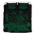 Hawaiian Map Turtle Hibiscus Polynesian Bedding Set - Green - Polynesian Pride