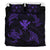 Polynesian Turtle Hammerhead Shark Ray Kanaka Hawaii Bedding Set Circle Purple Purple - Polynesian Pride