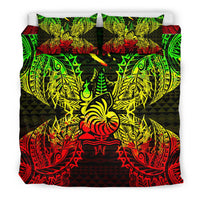 Polynesian Bedding Set - New Caledonia Duvet Cover Set Map Reggae - Polynesian Pride