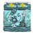 Kanaka Maoli (Hawaiian) Bedding Set - Polynesian Turtle Plumeria Blue - Polynesian Pride