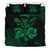 Hawaiian Bedding Set - Kanaka Maoli Polynesian Green - Polynesian Pride