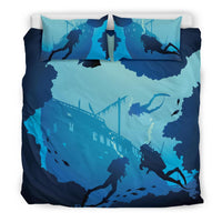 Hawaii Scuba Diving Bedding Set - Polynesian Pride