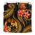 Polynesian Bedding Set - Tonga Duvet Cover Set - Gold Plumeria - Polynesian Pride