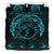 Hawaiian Polynesian Whale Bedding Set Blue - Polynesian Pride