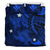 Hawaii Bedding Set - Hawaii Polynesian Turtle Hibiscus Bedding Set - Blue - Polynesian Pride