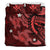 Hawaii Bedding Set - Hawaii Polynesian Turtle Hibiscus Bedding Set - Red - Polynesian Pride