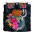 Polynesian Bedding Set - Papua New Guinea Duvet Cover Set Tropical Flowers - Polynesian Pride