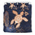 Hawaii Kakau Polynesian Turtle Map Bedding Set - Indigo Ver 1 - Polynesian Pride