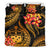 Polynesian Bedding Set - Samoa Duvet Cover Set - Gold Plumeria - Polynesian Pride