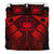 Samoa Polynesian Bedding Set - Samoa Red Seal with Polynesian Tattoo - Polynesian Pride