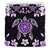 Hawaiian Violet Turtle Plumeria Bedding Set - Polynesian Pride