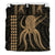 Hawaii Octopus KaKau Polynesian Bedding Set - Gold - Polynesian Pride