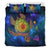 Hawaii Map Turtle Galaxy Bedding Set - AH - Blue - Polynesian Pride