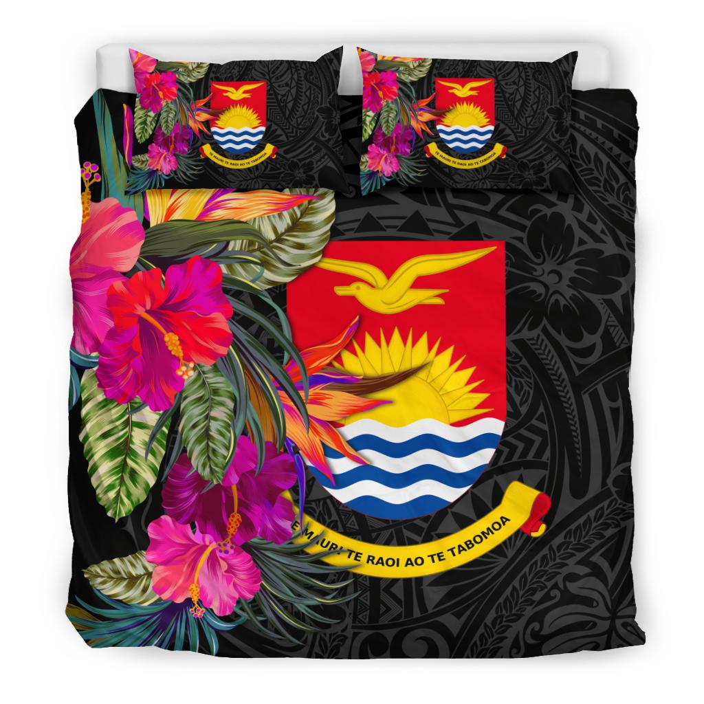 Kiribati Bedding Set - Polynesian Hibiscus Pattern - Polynesian Pride
