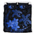 Hawaii Polynesian Turtle Plumeria Bedding Set - Pog Style Blue - Polynesian Pride