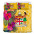 Fiji Bedding Set - Hibiscus Polynesian Pattern Yellow Version - Polynesian Pride