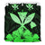 Hawaiian Kanaka Bedding Set Hibiscus Polynesian Love Green - Polynesian Pride