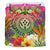 Kosrae Polynesian Bedding Set - Manta Ray Tropical Flowers - Polynesian Pride